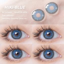AMARA MIKI Series1 Pair Colored Contact Lenses Natural Look Brown Eye Lenses Gray Contact Blue Lenses Fast Delivery Green Eye