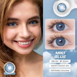 AMARA MIKI Series1 Pair Colored Contact Lenses Natural Look Brown Eye Lenses Gray Contact Blue Lenses Fast Delivery Green Eye
