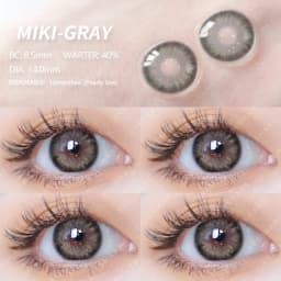 AMARA MIKI Series1 Pair Colored Contact Lenses Natural Look Brown Eye Lenses Gray Contact Blue Lenses Fast Delivery Green Eye