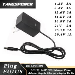 4.2V 8.4V 12.6V 16.8V 29.4V Power Supply Charger Adapter for HDMI Splitter WiFi for Deko Screwdriver 18650 Battery