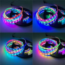 65.5ft/20m TUYA Dreamcolor LED Strip Lights 60LEDs/M RGBIC WS2811 Light Strip Flexible Tape Work with Alexa Google Assistant