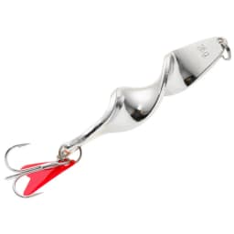 1PCS Rotating Metal Spinner Spoon Fishing Lure Gold Silver 7g 10g 14g 21g 28g Baits For Trout Pike Pesca Fish Treble Hook Tackle