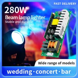 10R 280W Beam Lamp Bulb with 280w Ballast Power Supply for R10 MSD Platinum Stage Light