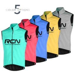 2027 Rcn Pro Team Men Summer Windproof Cycling Jersey Vest Bike Sleeveless Lightweight Breathable Vest Bicycle Cloting Ciclismo