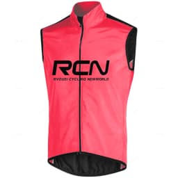 2027 Rcn Pro Team Men Summer Windproof Cycling Jersey Vest Bike Sleeveless Lightweight Breathable Vest Bicycle Cloting Ciclismo