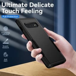 for Galaxy S10 Plus Case, Shockproof Hybrid Case Dual Layer Design Hard Cover for Samsung Galaxy S10 Cases