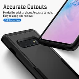 for Galaxy S10 Plus Case, Shockproof Hybrid Case Dual Layer Design Hard Cover for Samsung Galaxy S10 Cases
