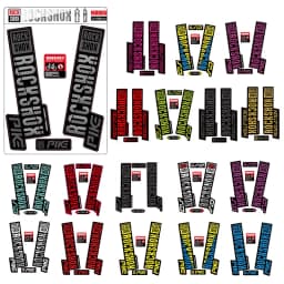 Front Fork Sticker for Rock Shox SID Road Bike MTB Race accessories decals Personalized Bicycle STICKER decoration