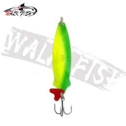 WALK FISH New 16g-28g Metal Spinner Spoon Trout Fishing Lure Hard Bait Sequins Noise Paillette Bait Hard Sequins Spinner