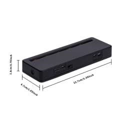 Light Acrylic Nameplate for 75192 Brick Building Blocks with USB Port