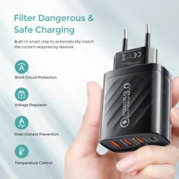 USB C Fast Charger 48W Quick Charge for iPhone 13 Xiaomi 12 Samsung Huawei CellPhone Wall Charger USB C Power Adapter US EU Plug