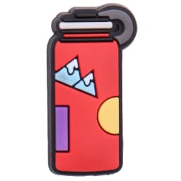 1-10PCS PVC Shoe Charms Camp Telescope Chair Flashlight Sleeping Bag Backpack Compass Buckle Clogs Hole Slipper Decoration Gift