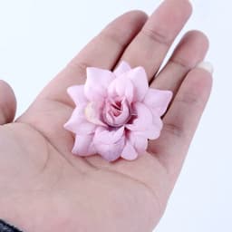 10Pcs 4.5cm Multicolor Daisy Flower Heads Mini Silk Artificial Flowers for Wreath Scrapbooking Home Wedding Decoration