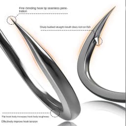 Catfish Fishing Hook Set River Trout Fishing Lure Offset Hooks Japan Double Fish Hook Accessory Twins Original Sea Sale Clip