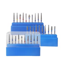 JINGT 1 Box Dental Diamond Burs Drill for High Speed Handpiece Dentist Burs FG Series Dia.1.6mm Dental Material