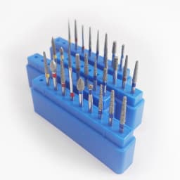JINGT 1 Box Dental Diamond Burs Drill for High Speed Handpiece Dentist Burs FG Series Dia.1.6mm Dental Material