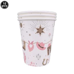 Western Cowgirl Birthday Party Decoration Disposable Tableware Pink Horse Party Plates Cups Horse Balloon Cowboy Party Supplies