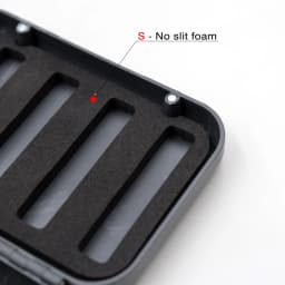 MNFT 1Pcs Fly Box Float Tackle Box Slit EVAFoam Fly Fishing Tackle Boxes Fishing Storage Large & Small Size