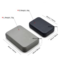 MNFT 1Pcs Fly Box Float Tackle Box Slit EVAFoam Fly Fishing Tackle Boxes Fishing Storage Large & Small Size