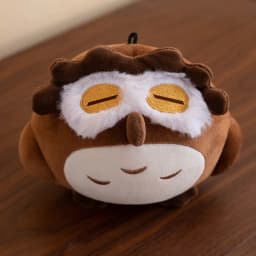 15CM Lovely Owl Plush Pendant Toys Adventure Games Genshin Impact Diluc Stuffed Soft Keychain for Children Kids Birthday Gifts