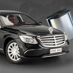 1:24 E-Class E300 L Alloy Car Model C63S Simulation Diecasts Metal Vehicles Car Model Sound and Light Collection Kids Toys Gifts