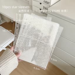 MINKYS Retro Rhombus A5 Kpop Photocard Binder Photo Cards Collect Book Storage Album Hardcover Notebook Korea Stationery
