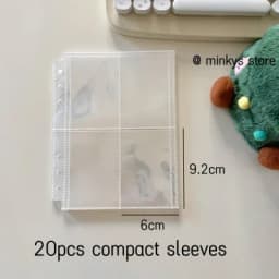 MINKYS Retro Rhombus A5 Kpop Photocard Binder Photo Cards Collect Book Storage Album Hardcover Notebook Korea Stationery