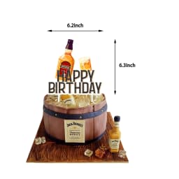 Whiskey Cupcake Toppers Aged to Perfection Party Supplies for Whiskey Party Man 40th 50th Happy Birthday Party Baking Supplies