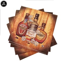 Whiskey Cupcake Toppers Aged to Perfection Party Supplies for Whiskey Party Man 40th 50th Happy Birthday Party Baking Supplies