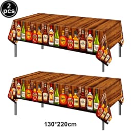 Whiskey Cupcake Toppers Aged to Perfection Party Supplies for Whiskey Party Man 40th 50th Happy Birthday Party Baking Supplies
