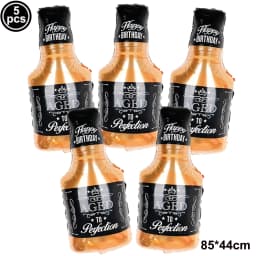 Whiskey Cupcake Toppers Aged to Perfection Party Supplies for Whiskey Party Man 40th 50th Happy Birthday Party Baking Supplies