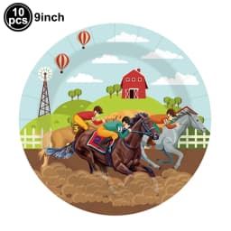Horse Theme Party Supplies Horse Shape Cake Toppers Fence Horse Horse Racing Birthday Cowboys Cake Decorations Supplies