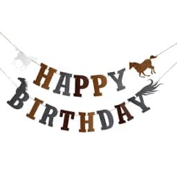 Horse Theme Party Supplies Horse Shape Cake Toppers Fence Horse Horse Racing Birthday Cowboys Cake Decorations Supplies