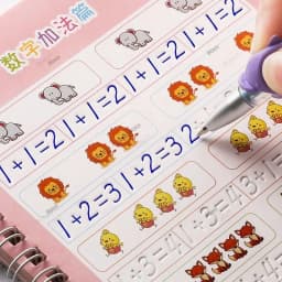 Montessori Copybook Reusable Hand-Painted Magic Toddler Calligraphy Children's Notebook Kid Groove Handwriting Writing Gifts
