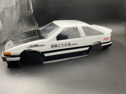 1/10 AE86 LEVIN 2DR Drift RC PC Body Shell 195mm Width 260mm Wheelbase Transparent No Painted For RC Hsp Hpi Mst Yokomo Tamiya