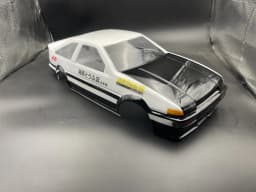 1/10 AE86 LEVIN 2DR Drift RC PC Body Shell 195mm Width 260mm Wheelbase Transparent No Painted For RC Hsp Hpi Mst Yokomo Tamiya