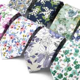 47 Styles Floral Ties For Men Women Elegant Beautiful Flower Printed Necktie Narrow Skinny Cravat Fit Wedding Party Workplace