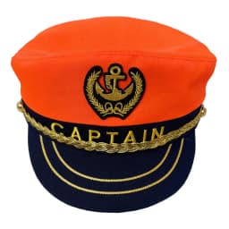 Men Women Baseball Caps Adult Adjustable Captain Costume Admiral Hat Y2K Cosplay Sailor Pilot Hat For Costume Party Performance