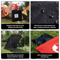 NatureHike Waterproof Picnic Mat Pad Camping Mat Foldable Sleeping Mattress Aluminum Foil EVA Outdoor Sports Moisture Proof Mat