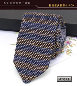 New Knit Ties Casual Skinny Necktie For Party Boys Girls Knitted Striped Neck Tie Wedding Necktie For Groom Neck Wear For Men