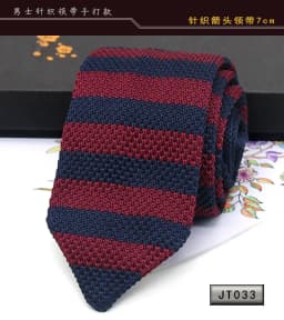 New Knit Ties Casual Skinny Necktie For Party Boys Girls Knitted Striped Neck Tie Wedding Necktie For Groom Neck Wear For Men