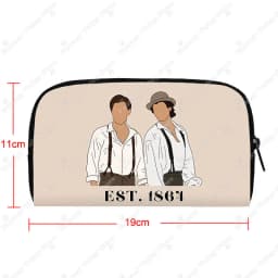 The Vampire Diaries Long Wallet Team Salvatore Women Purse Damon Stefan Key Money Bag Card Earphones Holder Jewelry Organizer