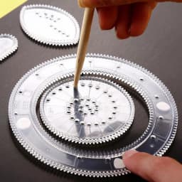 10-33pcs Spirograph Design Arts Craft Kit Classic Amazing Designs Rainbow Magic Scratch Off Paper Set Children Kids Drawing Toys