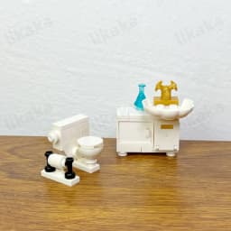 MOC House Furniture Blocks Compatible City Kitchen Bedroom Building Blocks Set DIY Kids Toys Bed Sofa Toys for Children Gifts