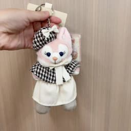 Disney Stellalou Duff Anime Figure Plush Keychain and Bag Pandent Stuffed Animals Rabbit and Bear Peluche Bag Decorations