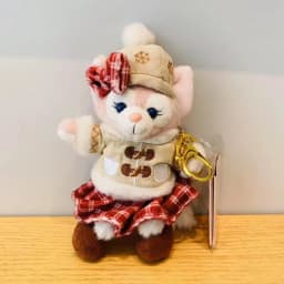 Disney Stellalou Duff Anime Figure Plush Keychain and Bag Pandent Stuffed Animals Rabbit and Bear Peluche Bag Decorations
