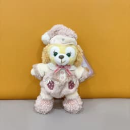 Disney Stellalou Duff Anime Figure Plush Keychain and Bag Pandent Stuffed Animals Rabbit and Bear Peluche Bag Decorations