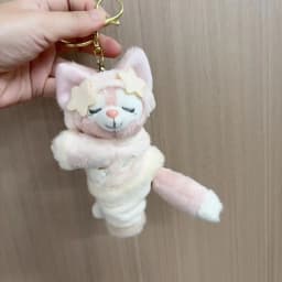 Disney Stellalou Duff Anime Figure Plush Keychain and Bag Pandent Stuffed Animals Rabbit and Bear Peluche Bag Decorations