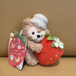 Disney Stellalou Duff Anime Figure Plush Keychain and Bag Pandent Stuffed Animals Rabbit and Bear Peluche Bag Decorations