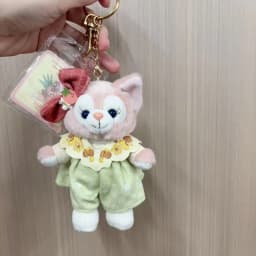 Disney Stellalou Duff Anime Figure Plush Keychain and Bag Pandent Stuffed Animals Rabbit and Bear Peluche Bag Decorations